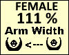 Arm Scaler 111%