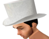 plain white tux hat