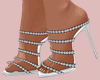 E* White Diamond Heels