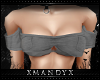 xMx:Mini Grey Tee