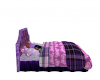 purple butterfly bed