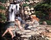 Nymphs at Waterfall