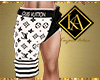 LV Rolled Shorts