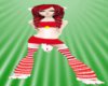 candy cane full outfit