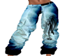 Jeans with 3D Druck