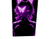 !V Pic Art Purple Bfly