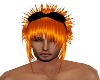 Orange Rave Hair