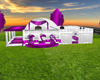 Purple & White Wedding