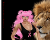 pink cancer hair