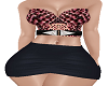 PInk Snake Skin crop