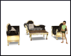 gents club couch set