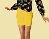CW10 Yellow Shorts