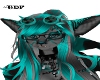 Teal Goggles w/ Spikes