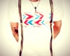 Aztec Suspenders Tee