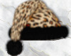 K: Leopard Santa Hat