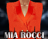 Orange Suit Top