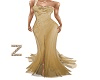 Z- Shaquana Gold Gown