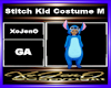 Stitch Kid Costume M