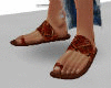 -hm- Brown Sandals