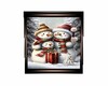 Snowman Family Frame