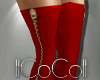 !C CoCo Boots Red XXL