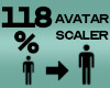 Avatar Scaler 118%