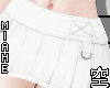空 Skirt White 空