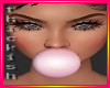 Pink bubble gum