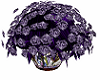 Purple Roses & Vase