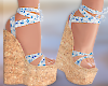 Floral Wedges