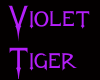 Violet Tiger Shorts