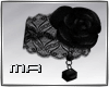 MR:Black Rose Bracelet