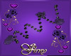 [S]Roses Bracelet Purple