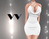 VV | White Halter Dress