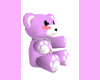 Pink chair bear