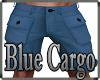 ~D~ Blue Cargo Shorts