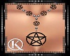 Necklace Pentagram Black