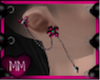 Pink Bug Earrings