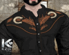 Black Cowboy Shirt