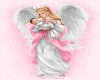 angel baby pillow