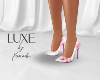 LUXE Pump Pink Floral