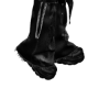 Dark Black Boots