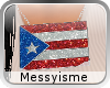 Puerto Rican Flag Chain