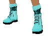 turquoise sock n walking