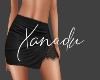 X Lace Skirt RLS Black
