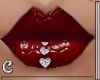 Red heart lips - Brook