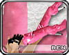 $R Hot Pink Stilettos