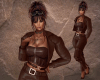 FAUVE leather top + jack