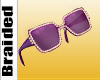 Fashion Purple Glasses