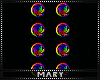 *M* BUBBLES badge